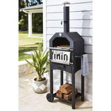 Progarden 2-In-1 Barbecue Pizza Oven 68 x 48 x 156 cm Edelstol Schwanz