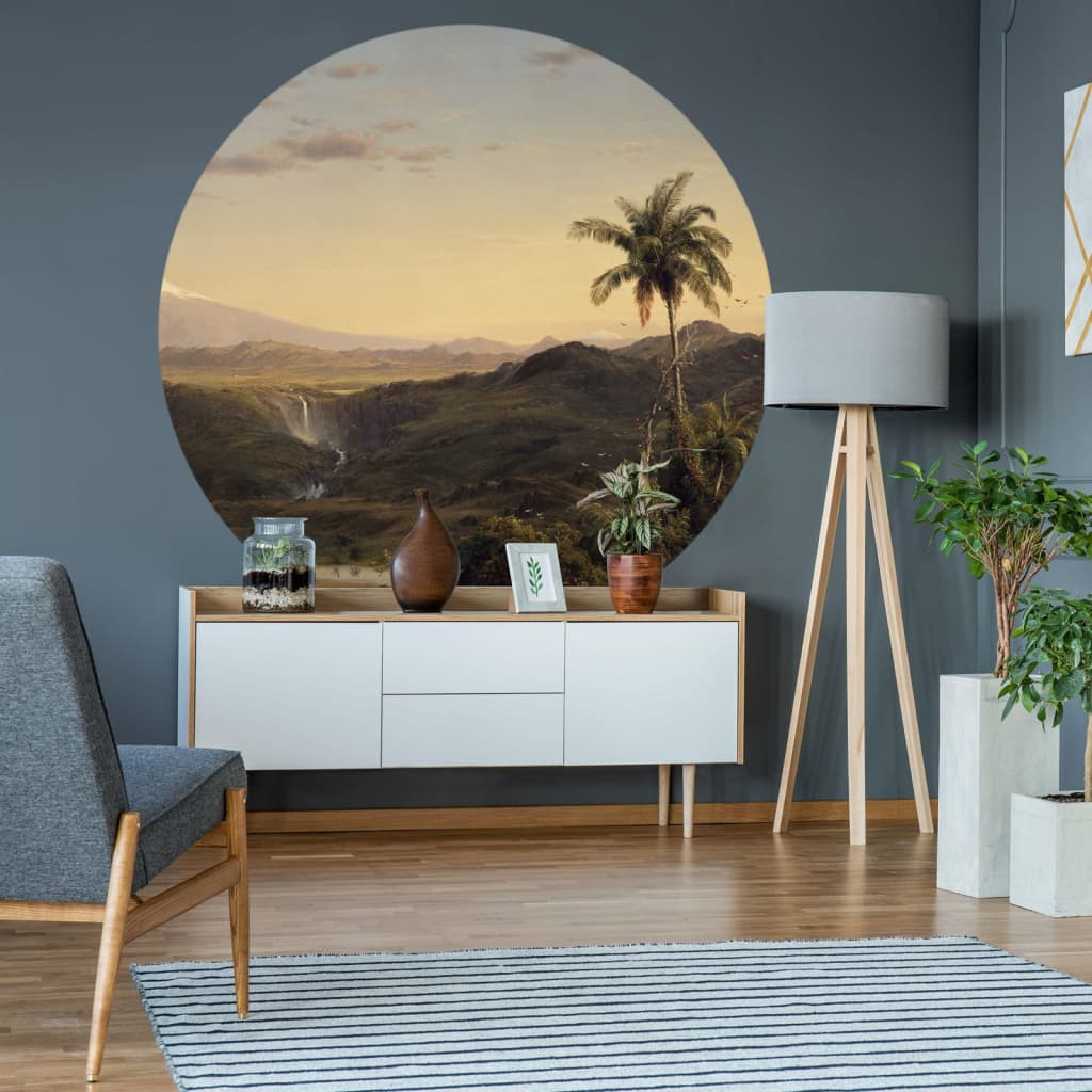 Wallart Wallart Wallow Circle Les Amériques 142,5 cm