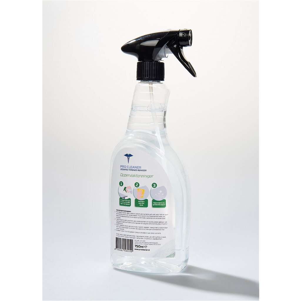 Pro Cleanner dezinfekční povrch -Inturious 750 ml box 10 kusů
