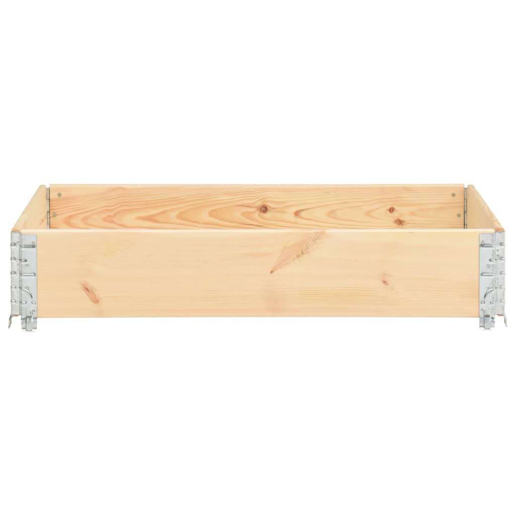 Vidaxl Planter zvedl pevnou borovici 100x150 cm