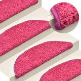Vidaxl Staps Mants 15 st 56x17x3 cm rosa