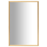 Vidaxl Mirror 60x40 cm zlaté barvy