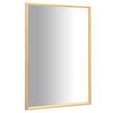 Vidaxl Mirror 60x40 cm zlaté barvy
