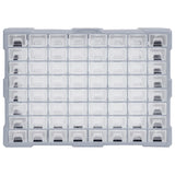 Vidaxl Organizer with 64 drawers 52x16x37.5 cm