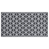 Vidaxl uden for tæppet Arakil 80x150 cm pp sort