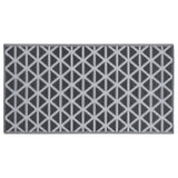 Vidaxl uden for tæppet Arakil 120x180 cm pp sort