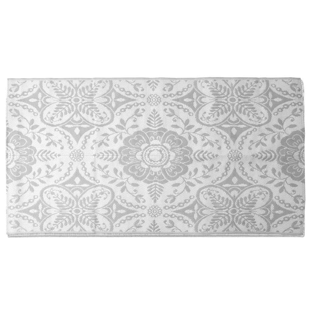 Vidaxl uden for tæppet Arakil 160x230 cm pp lysegrå