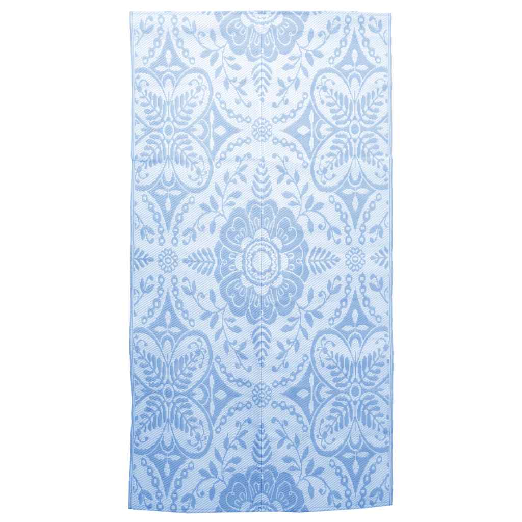 Vidaxl uden for tæppet Arakil 120x180 cm pp babyblå