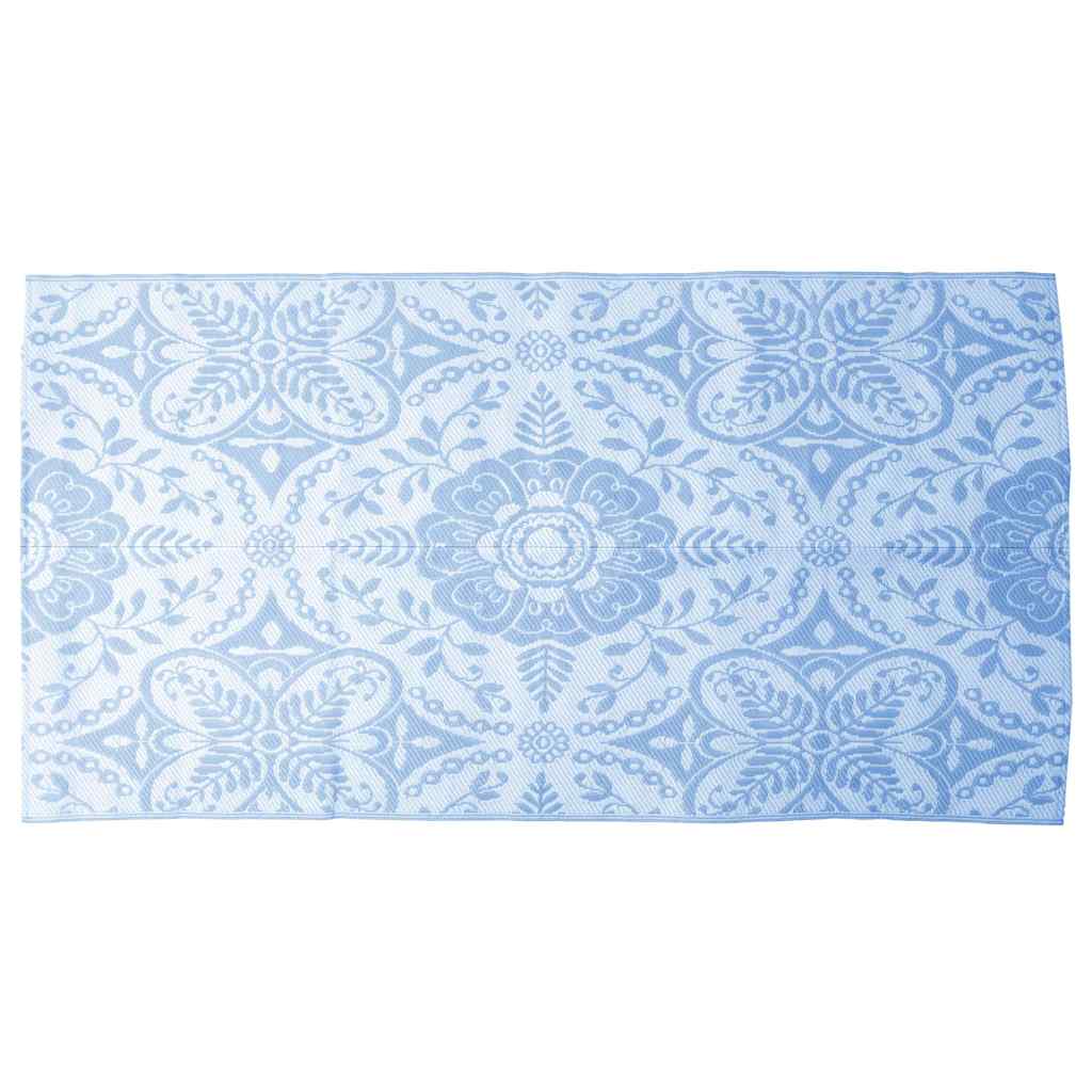 Vidaxl uden for tæppet Arakil 120x180 cm pp babyblå