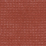 Écran de balcon Vidaxl 90x600 cm en terre cuite HDPE -Colored