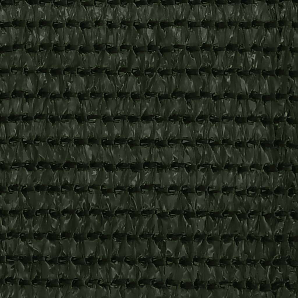 Obrazovka balkonu Vidaxl 90x600 cm hdpe Donkergroen