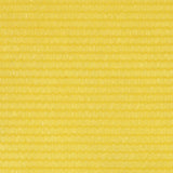 Écran de balcon Vidaxl 75x600 cm jaune HDPE