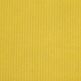 Écran de balcon Vidaxl 90x400 cm jaune HDPE