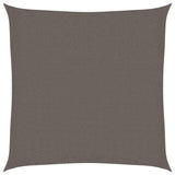 Vidaxl Zonnzeechen 160 g m² Wéi 3x3 m hdpe Anthracite -Colored