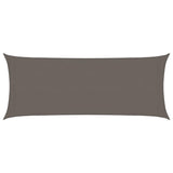 Vidaxl zonnezil 160 g m² 2x5 m anthracite HDPE -Colored
