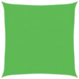 Vidaxl zonnäze 160 g m² 3.6x3.6 m hdpe Liicht gréng