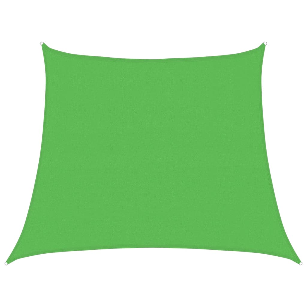 Vidaxl Zonnezeil 160 g m² 3 4x3 m hdpe světle zelená