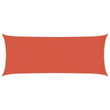 Vidaxl Zonnezeil 160 g m² 2x5 m Terracotta HDPE colorato