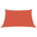 Vidaxl Zonnezeil 160 g m² 3 4x2 m hdpe terakota barevná