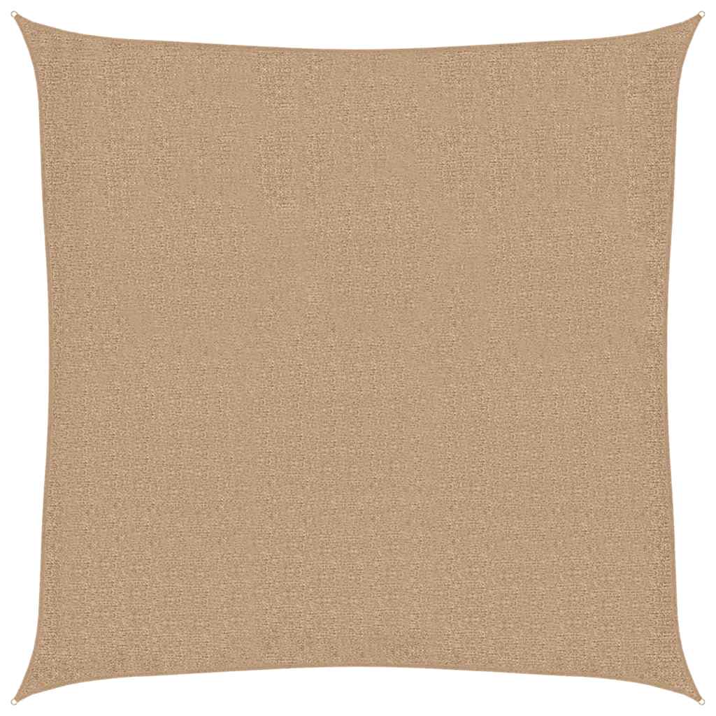 Vidaxl Zonnezeil 160 g m² 2,5 x 2,5 M HDPE Taupe