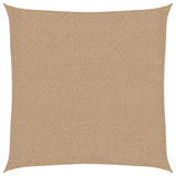 Vidaxl Zonnezeil 160 g m² 2,5 x 2,5 M HDPE Taupe
