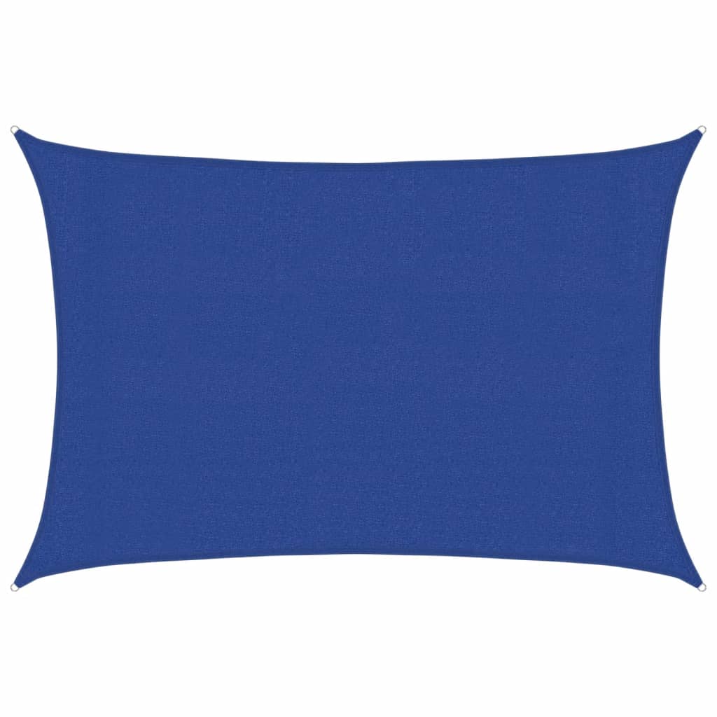 Vidaxl Zonnezeil 160 g m² rektangulær 3x4,5 m hdpe blå