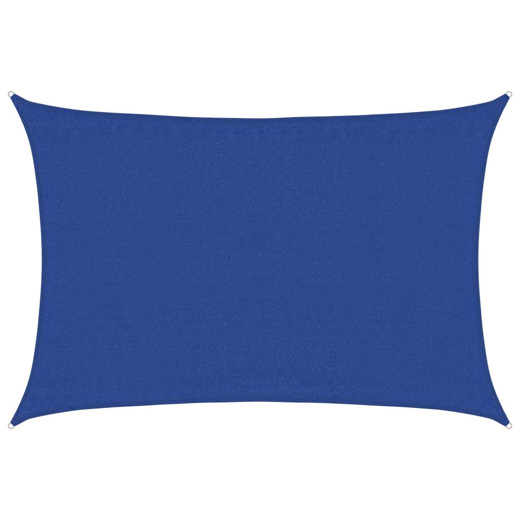 Vidaxl Zonnezeil 160 g m² Rectangular 3.5x5 m HDPE Blue