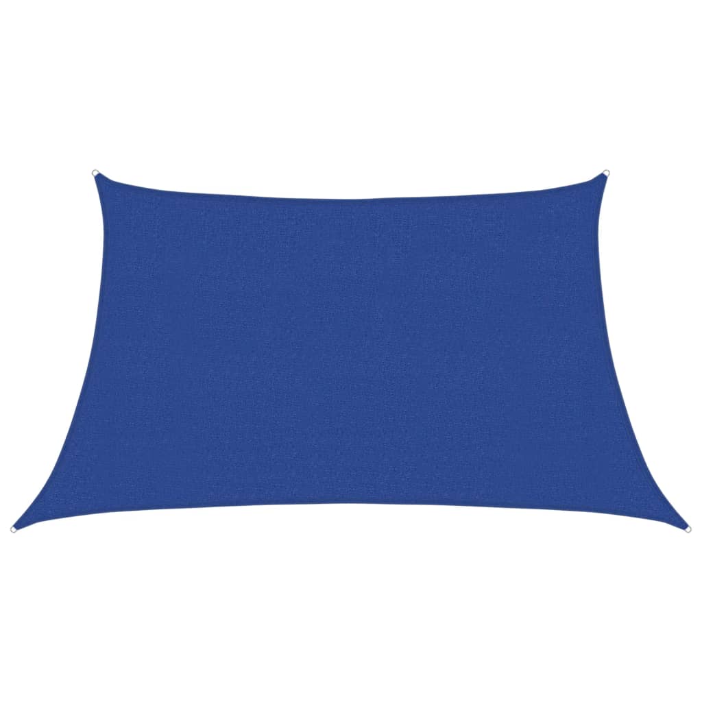 Vidaxl Zonnezeil 160 g m² 3 4x2 m hdpe modra