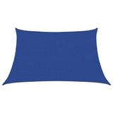 Vidaxl Zonnezeil 160 g m² 3 4x2 m hdpe modra