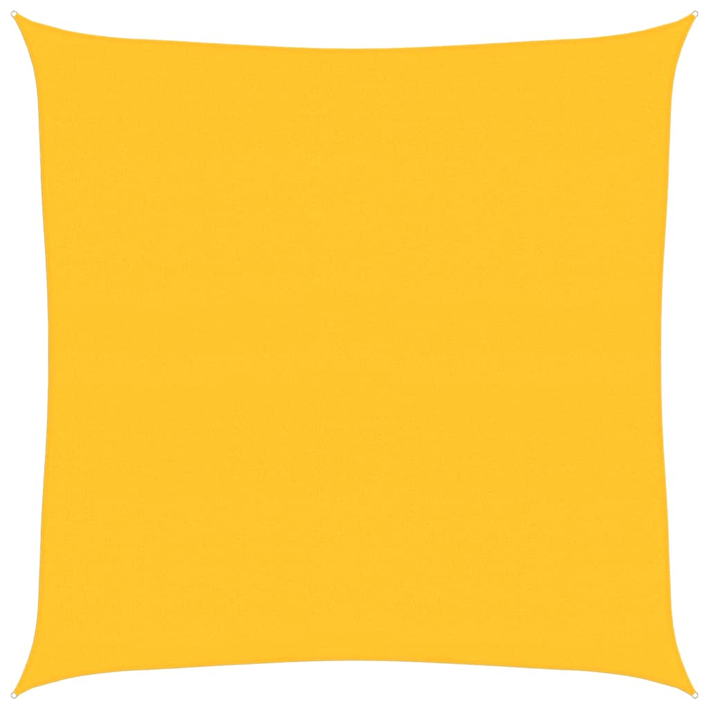 Vidaxl Zonnezeil 160 g m² kvadrat 4,5x4,5 m hdpe gul