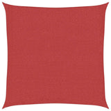 Vidaxl Zonnezeil 160 g m² 3x3 m HDPE red