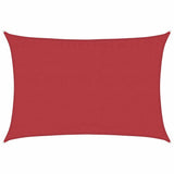 Vidaxl Zonnezeil 160 g m² 3,5x5 m HDPE RED