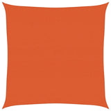 Vidaxl Zonnezeil 160 g m² Square 4x4 m HDPE Oranje