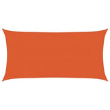 Vidaxl zonnezeil 160 g m² rektangulär 3x6 m hdpe oranje
