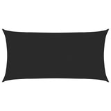 Vidaxl Zonnezeil 160 g m² 2,5 x 4,5 M HDPE Schwarz