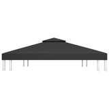 Vidaxl Prieverkak 2-lag 310 g m² 4x3 m sort