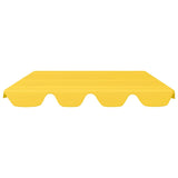 VIDAXL Udskiftning Slip til Swing Bench 150 130x105 70 cm gul