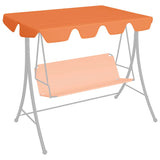 VidaXL replacement slip for swing bench 150 130x105 70 cm orange