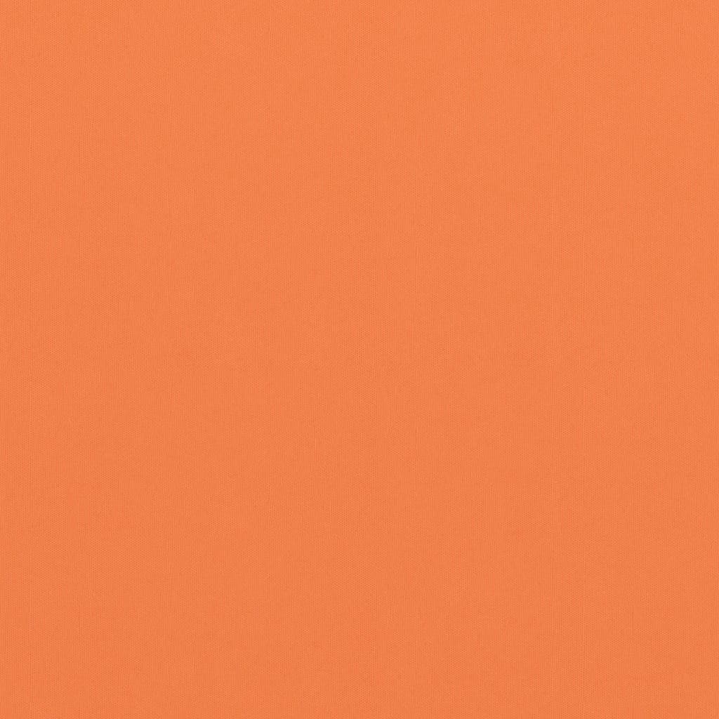Obrazovka balkonu Vidaxl 120x600 cm Oxfordská textilie oranžová