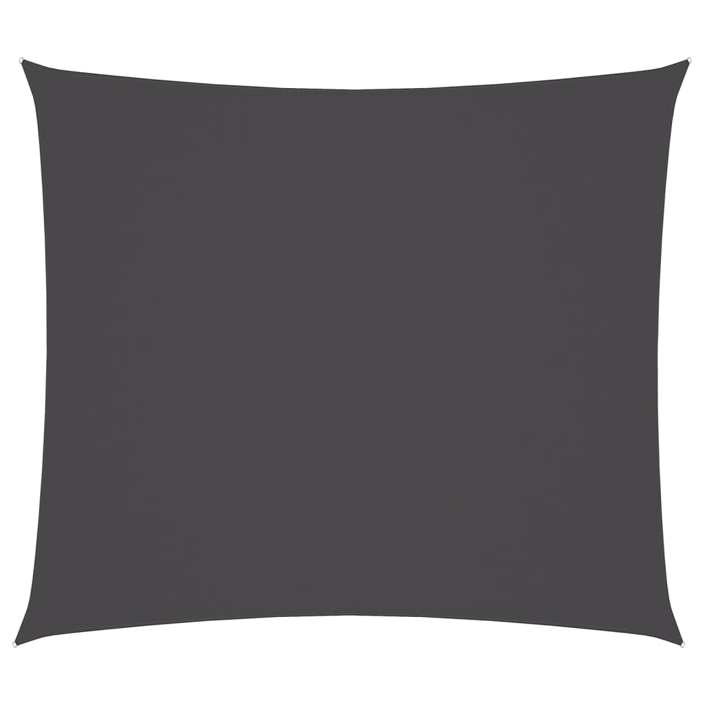 Vidaxl Sunshade rektangulær 2x2,5 m Oxford Stof Anthracite -farvet