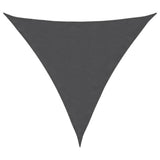 Vidaxl Sunshade Triangular 3x3x3 M Oxford Stof Anthracite -farvet