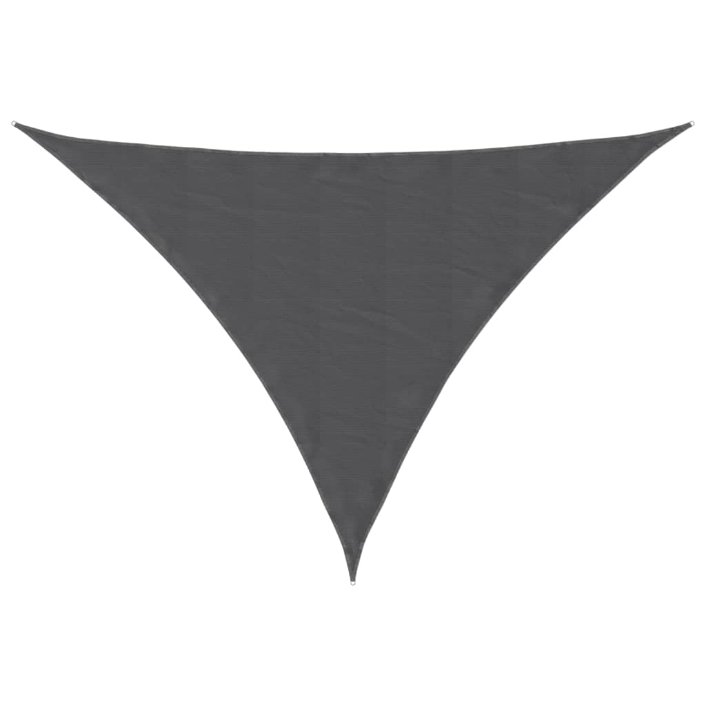 Vidaxl Sunshade Triangular 3x4x4 M Oxford Stof Anthracite -farvet