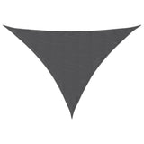 Vidaxl Sunshade Triangular 3x4x4 M Oxford Stof Anthracite -farvet