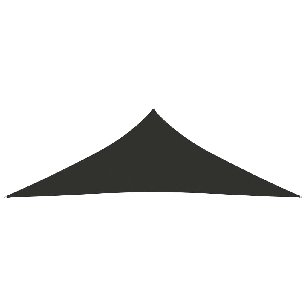 Vidaxl Sunshade Triangular 5x5x6 M Oxford Fabric Anthracite -colored