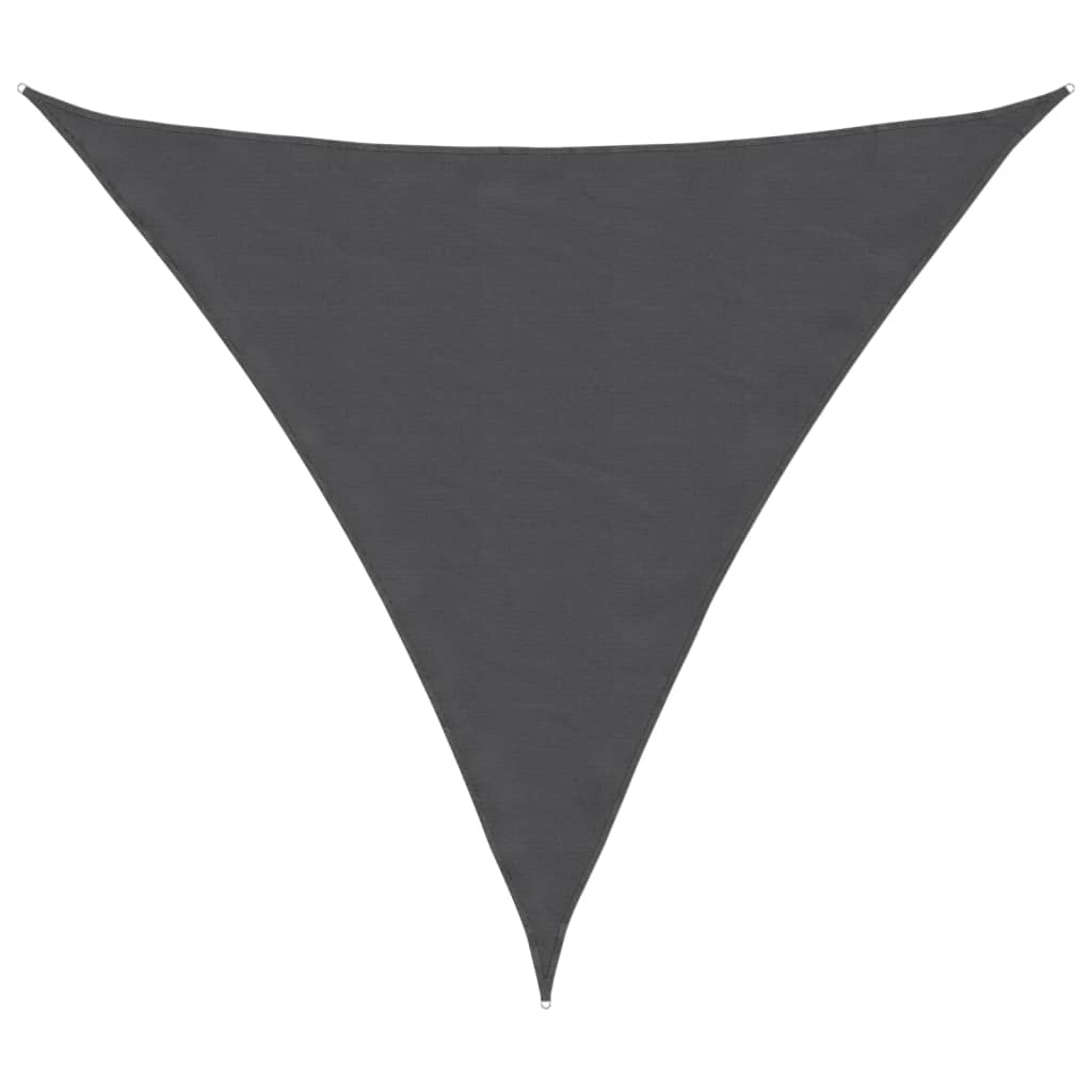 Vidaxl Sunshade Triangular 6x6x6 M Oxford Stof Anthracite -farvet