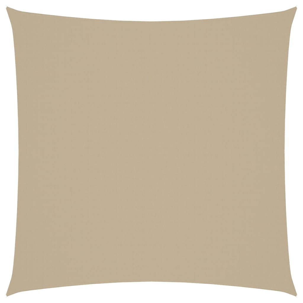 Vidaxl Sunshade Square 5x5 M Oxford Stof beige