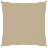 Vidaxl Sunshade Square 5x5 M Oxford Stof beige