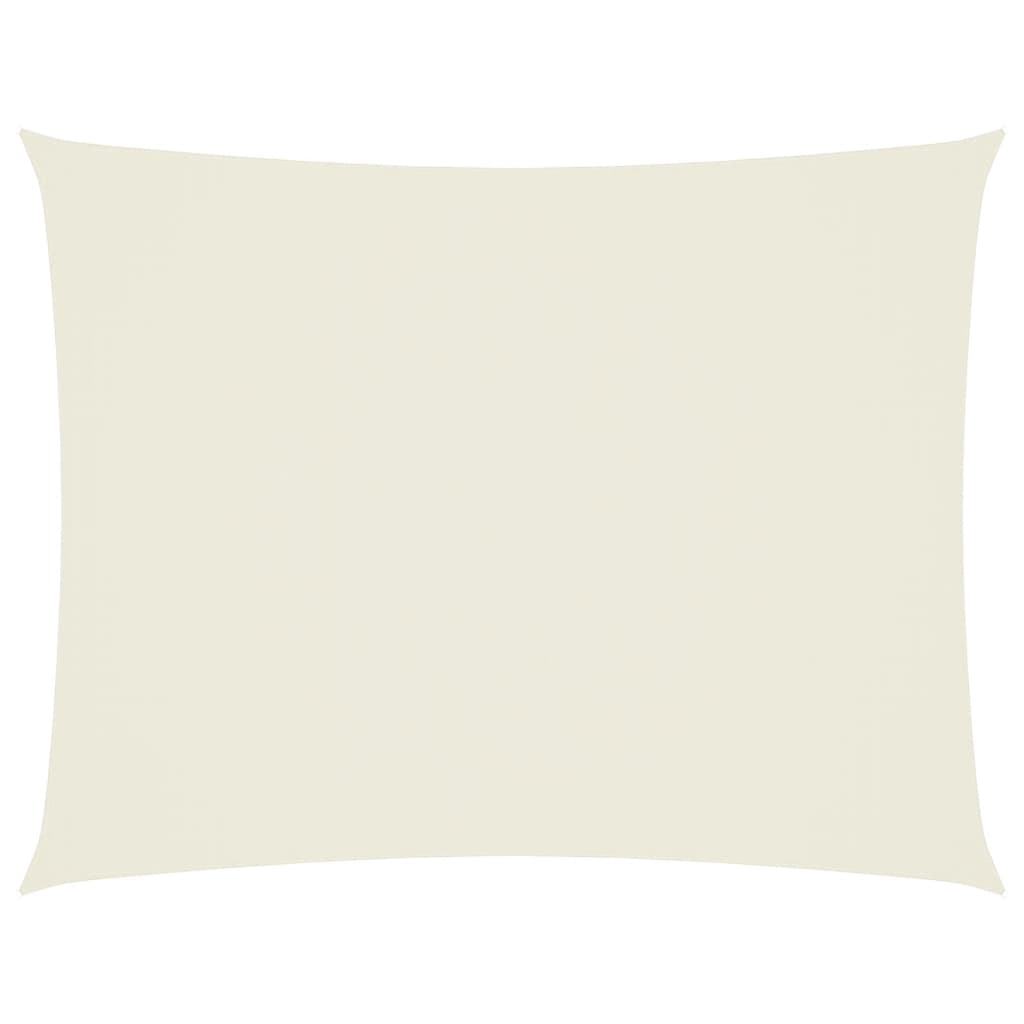 Vidaxl sunshade Rectangular 3x4.5 m oxford fabric crème -colored