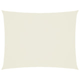 Vidaxl sunshade Rectangular 3x4.5 m oxford fabric crème -colored