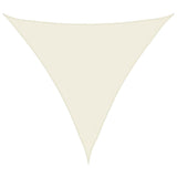 Vidaxl Sunshade Triangular 4x4x4 M Oxford Fabric Crème -farvet